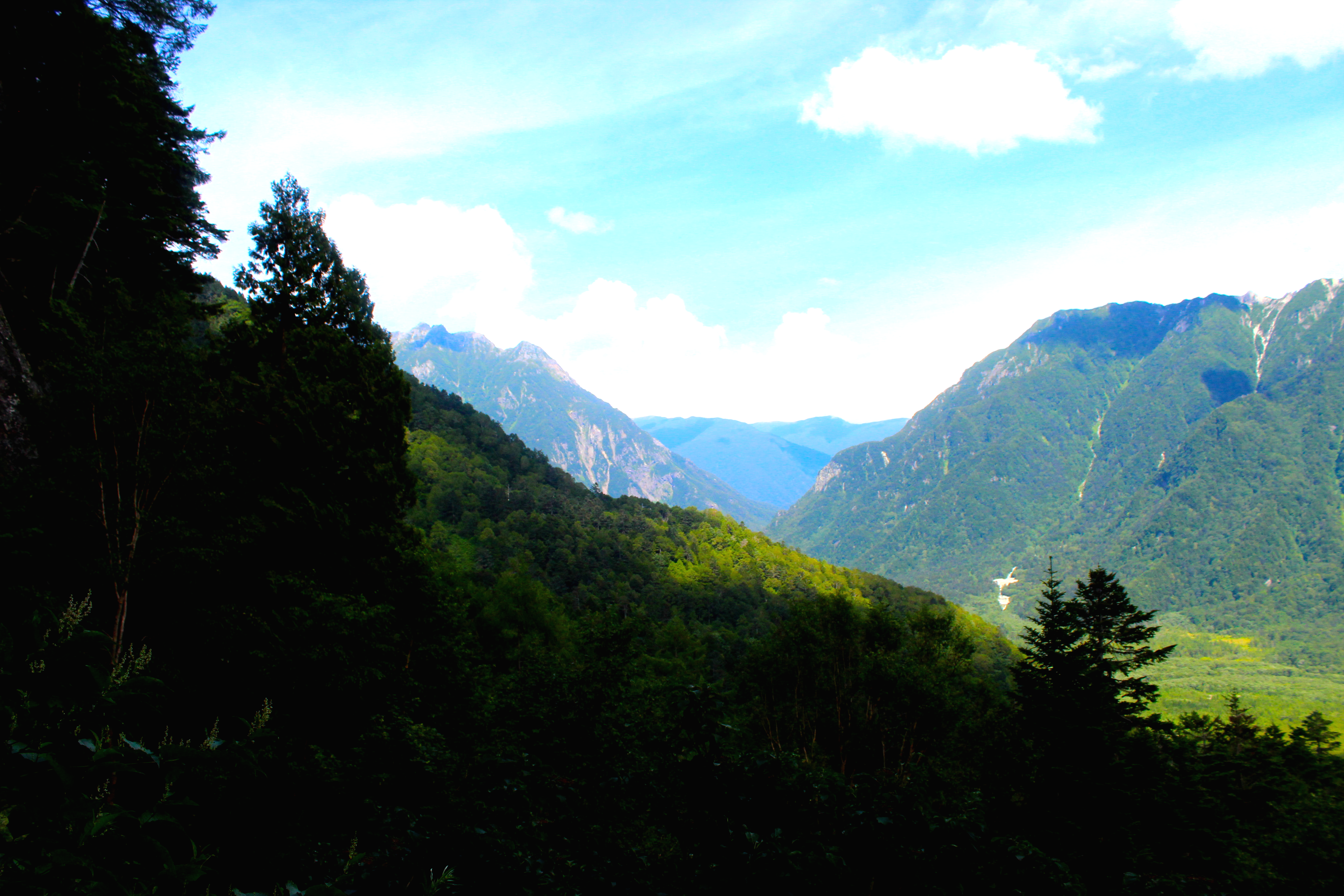 View From Mt. Yakedake Kamikochi