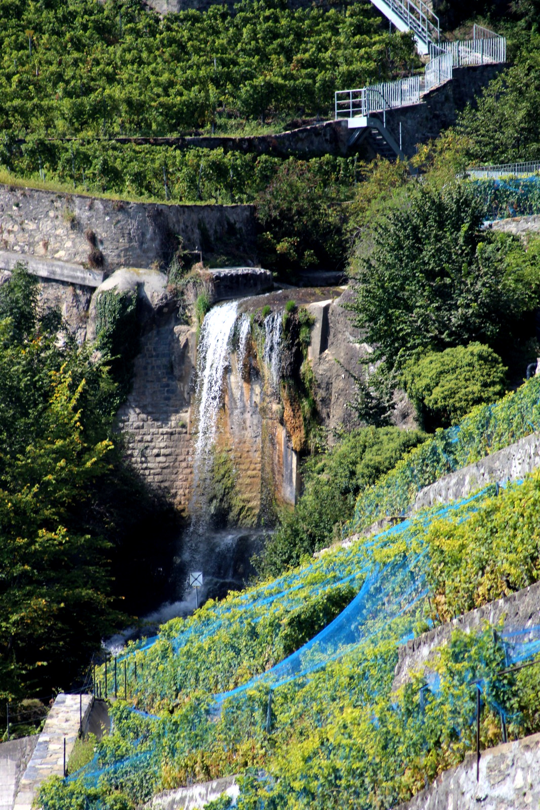 Waterfall at Lavaux